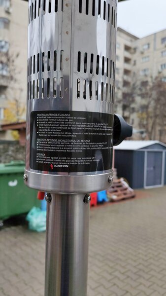 Incalzitor pentru terasa ZOBO H1107